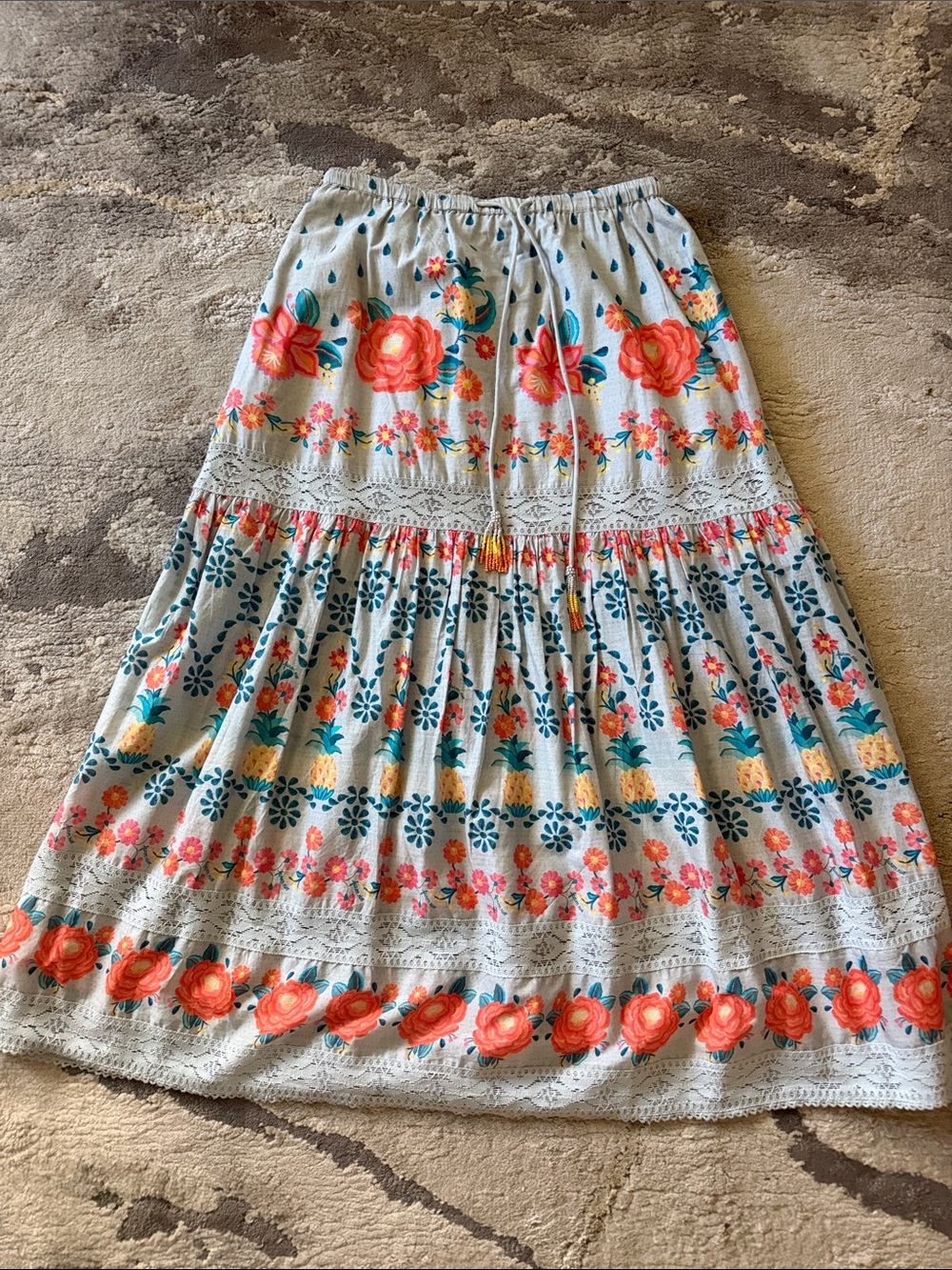 NWT Farm Rio Tropical Delicacy Maxi Skirt, S - Picture 4 of 7